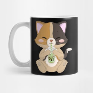 Bubble Tea Cat Mug